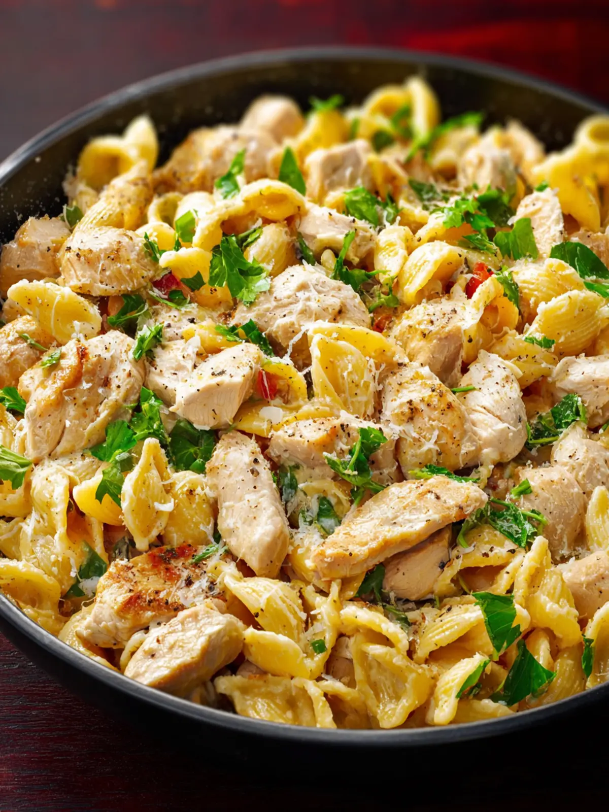 Chicken Caesar Pasta: The Best Creamy Twist You'll Crave 6 Chicken Caesar Pasta Second Image fv1bio