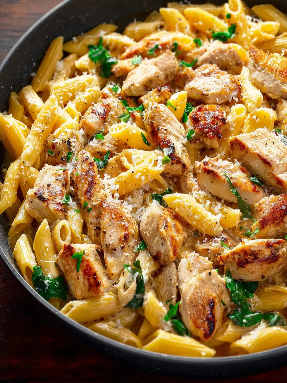 Chicken Caesar Pasta: The Best Creamy Twist You'll Crave 7 Chicken Caesar Pasta Third Image cihrso