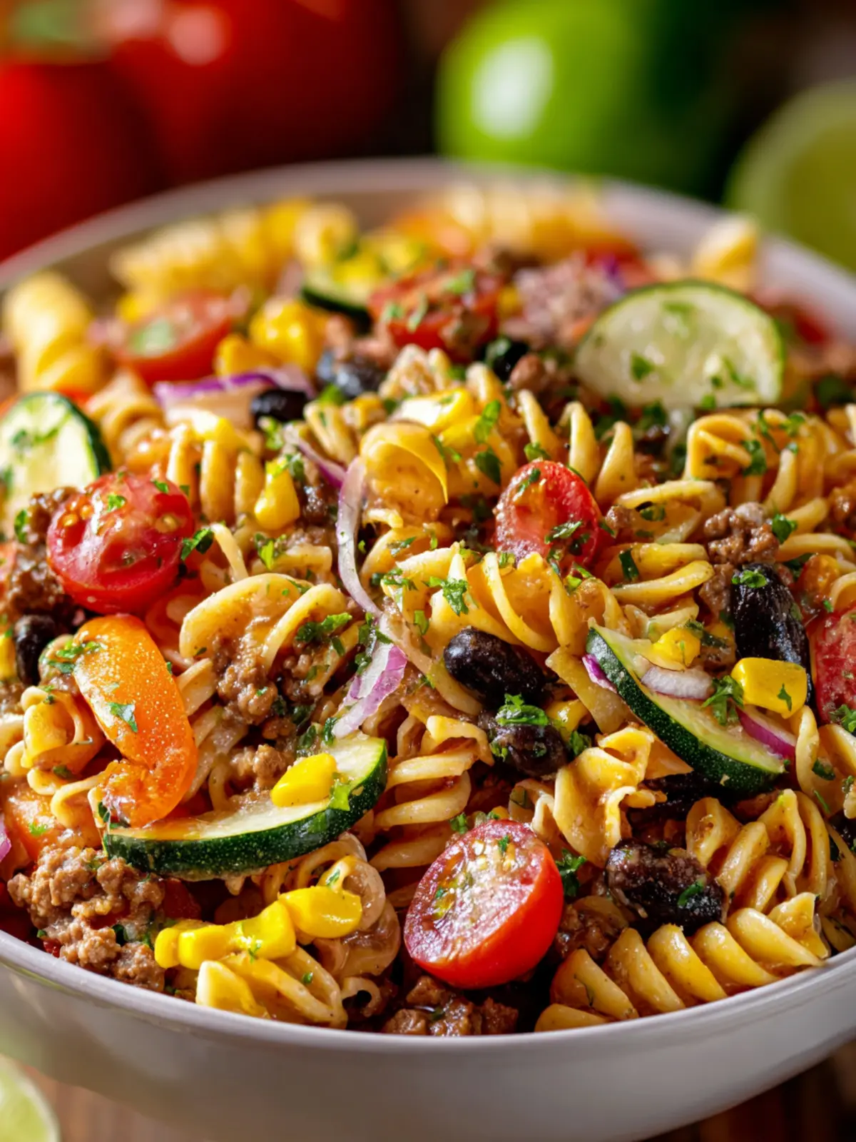 Cowboy Pasta Salad: The Best Tangy Twist for Your BBQ Feast 8 Cowboy Pasta Salad Fourth Image pb1etj