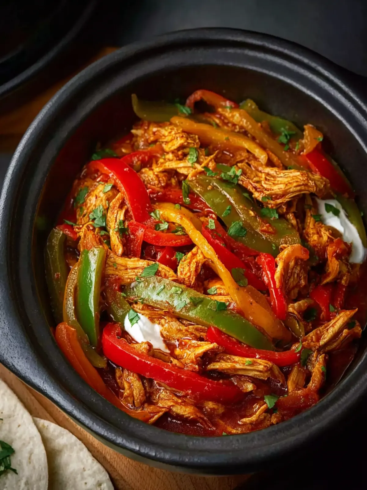 Crockpot Chicken Fajitas: Easy, Flavor-Packed Weeknight Winner 8 Crockpot Chicken Fajitas Fourth Image e9vjnu