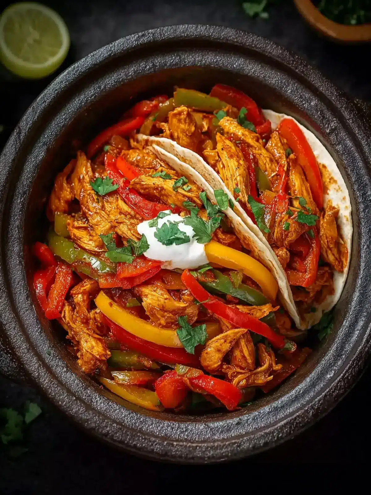 Crockpot Chicken Fajitas: Easy, Flavor-Packed Weeknight Winner 7 Crockpot Chicken Fajitas Third Image ye3rlc