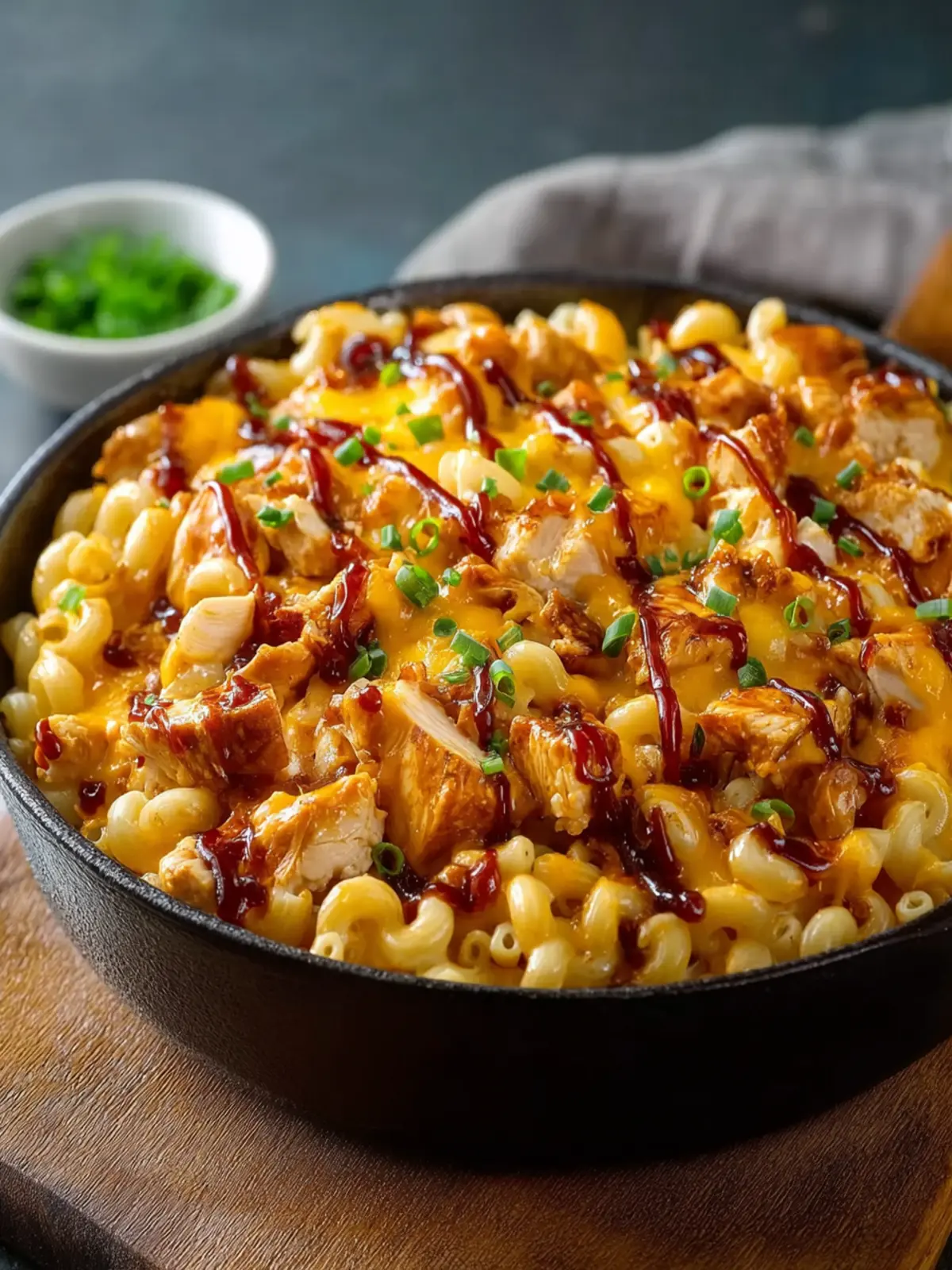 High Protein Honey BBQ Chicken Mac and Cheese You'll Crave 8 High Protein Honey BBQ Chicken Mac and Cheese Fourth Image ywiwja