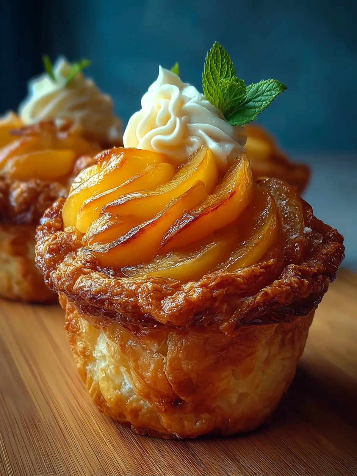 Irresistible Peach Pie Cruffins A Summer Delight Fourth Image p4tkpl