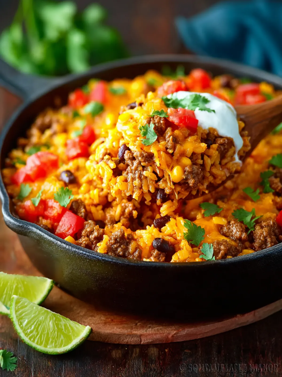 One Pot Mexican Beef and Rice Casserole: The Ultimate Comfort Dish 8