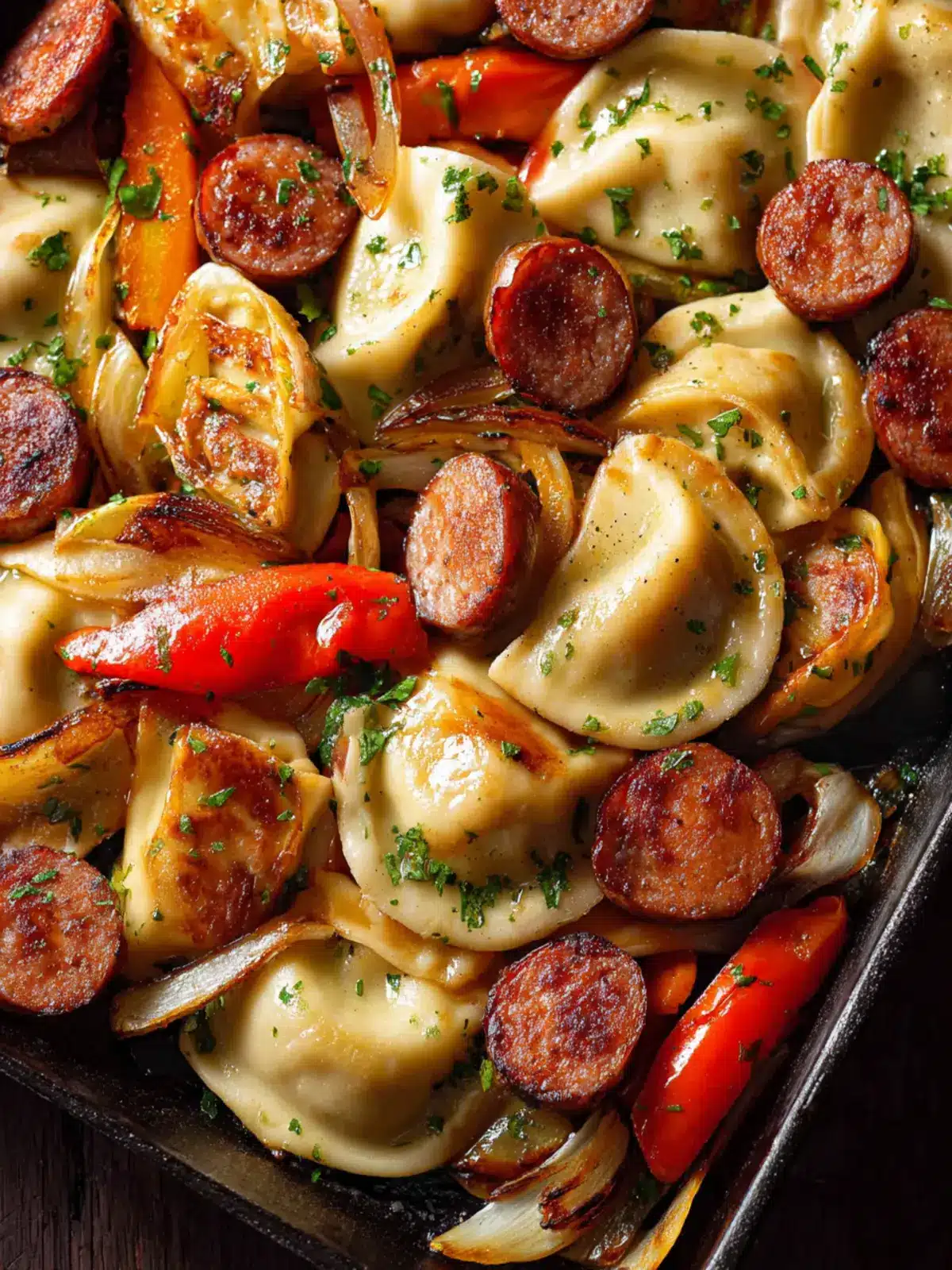 Sheet Pan Pierogies Kielbasa Third Image kzkrsm