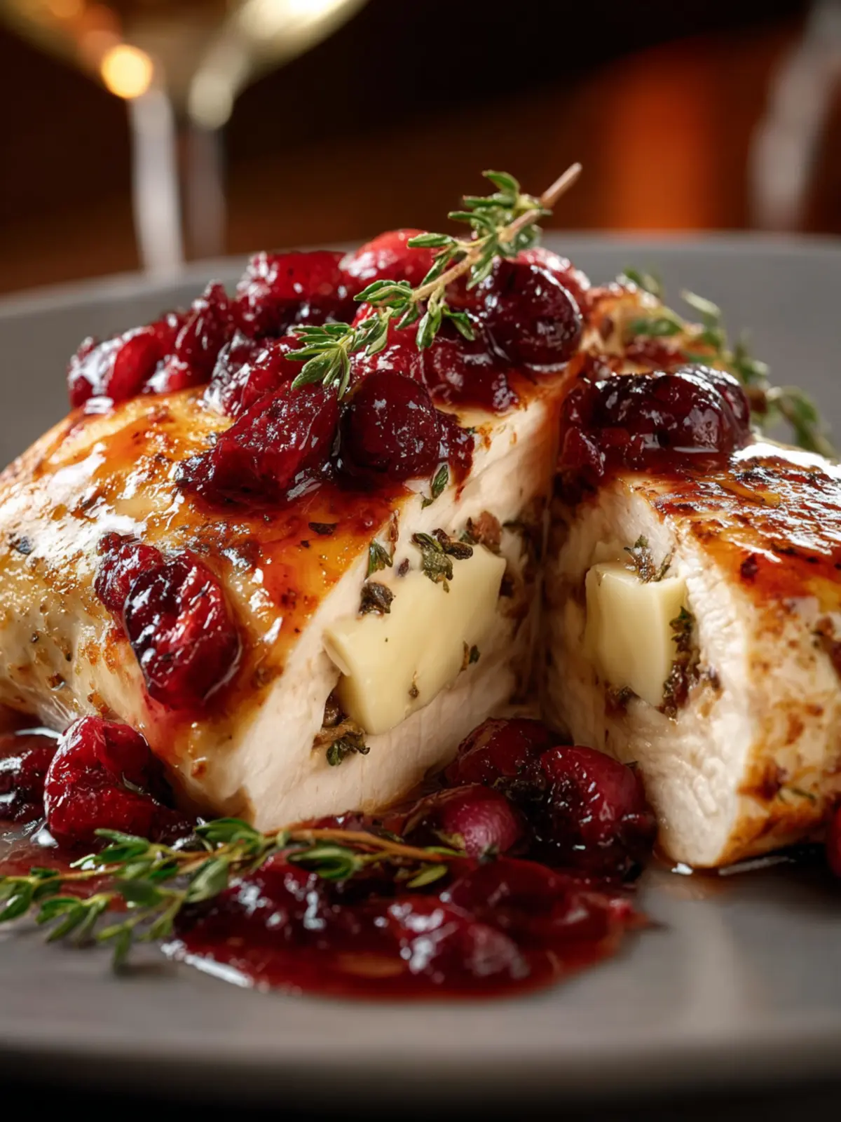 Cranberry Brie Stuffed Chicken: Irresistibly Juicy Delight! 7 cranberry brie stuffed chicken Third Image us2qto