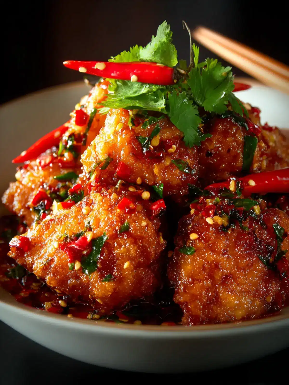 Dragon Chicken Delight: Irresistibly Spicy and Savory! 8
