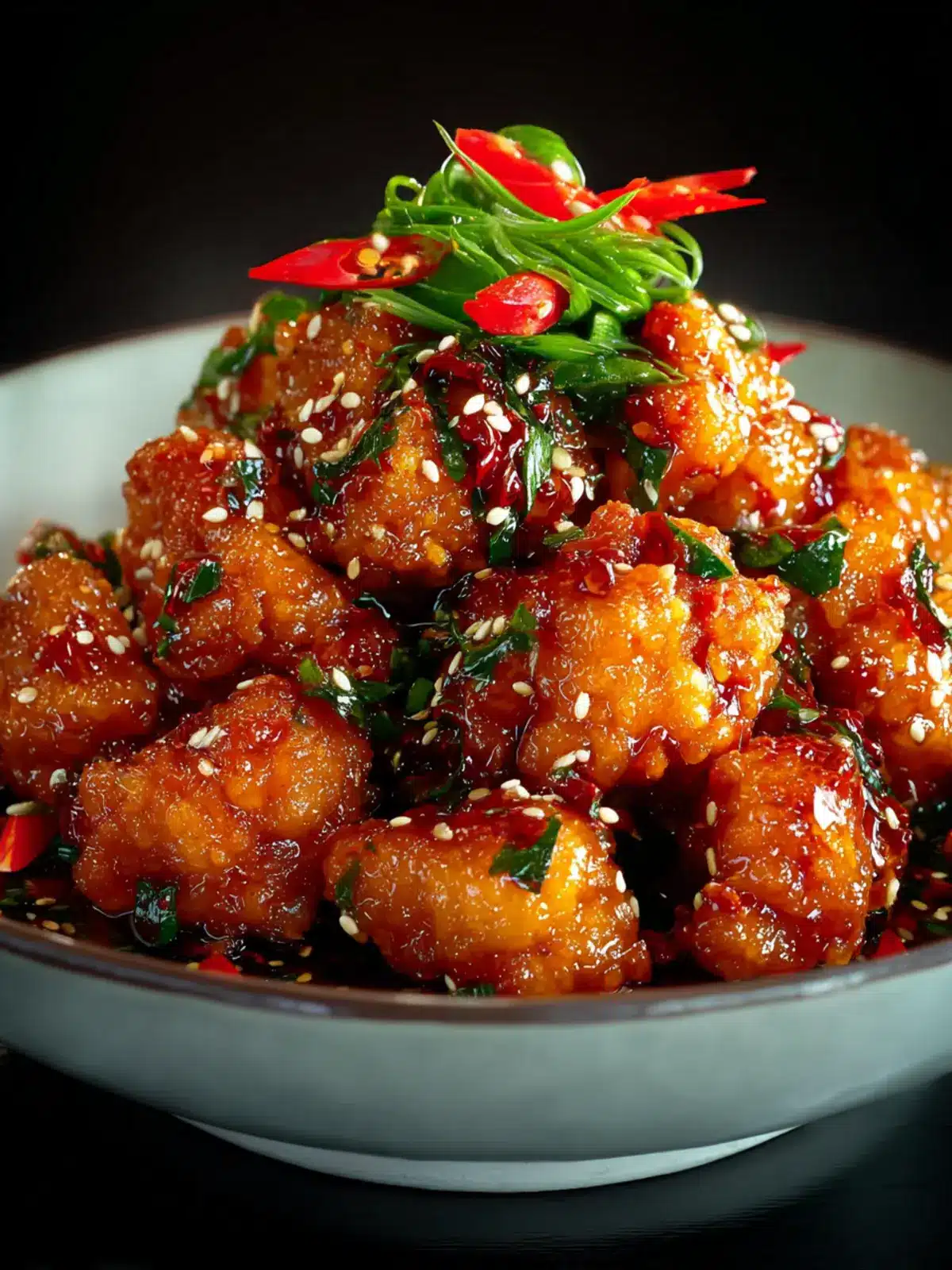Dragon Chicken Delight: Irresistibly Spicy and Savory! 6 Dragon Chicken Second Image usdaq5