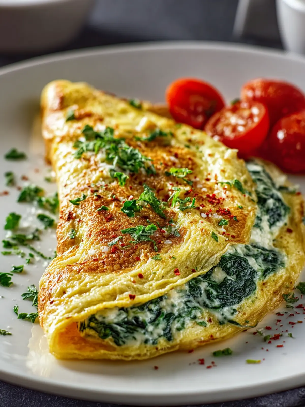 Spinach Cheese Omelette: The Easy, Cheesy Breakfast You'll Love 7