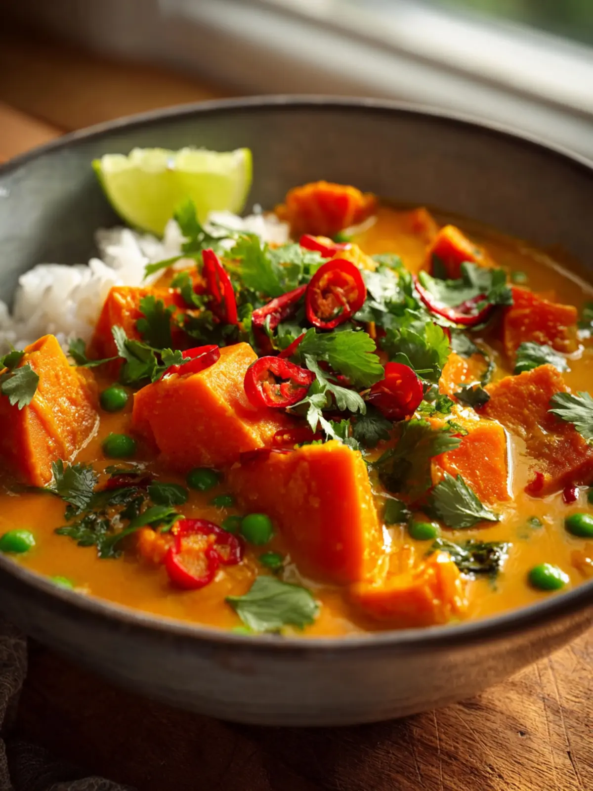 Sweet Potato Coconut Curry: Easy Comfort in Every Bite 8 Sweet Potato Coconut Curry Fourth Image zfkals