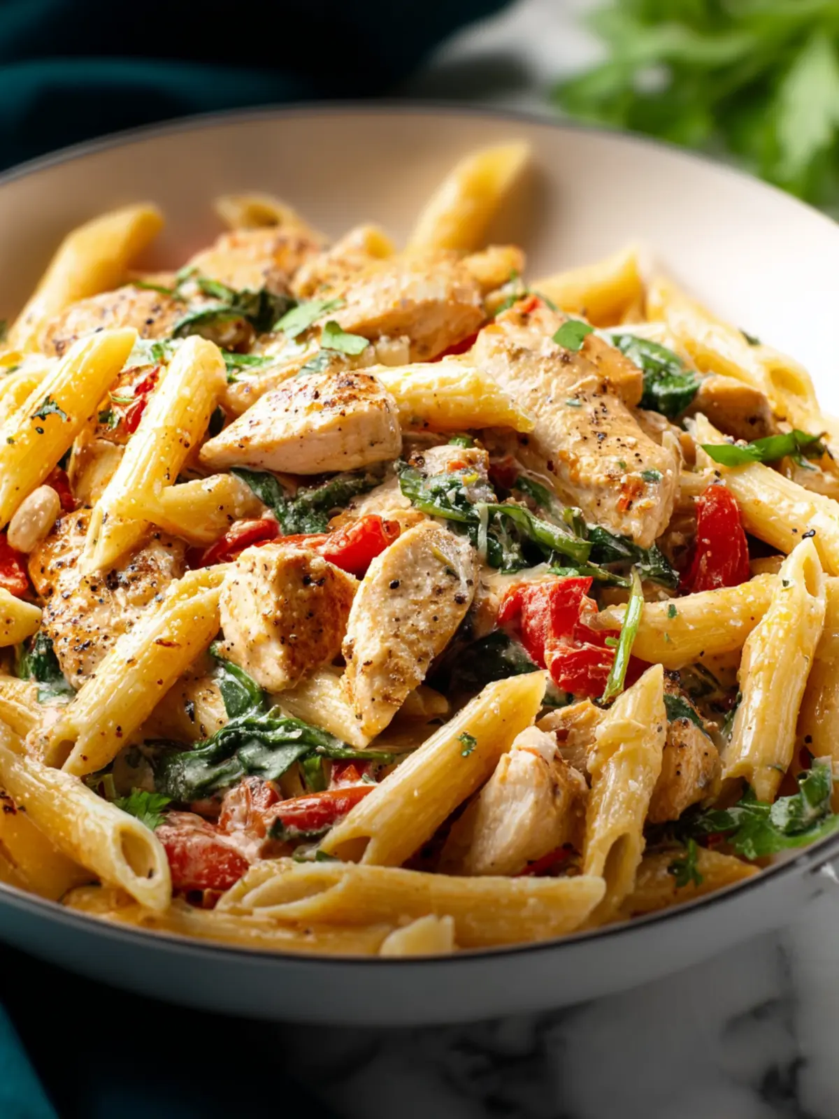 Chicken Penne Pasta: Easy, Creamy Comfort in Every Bite 8