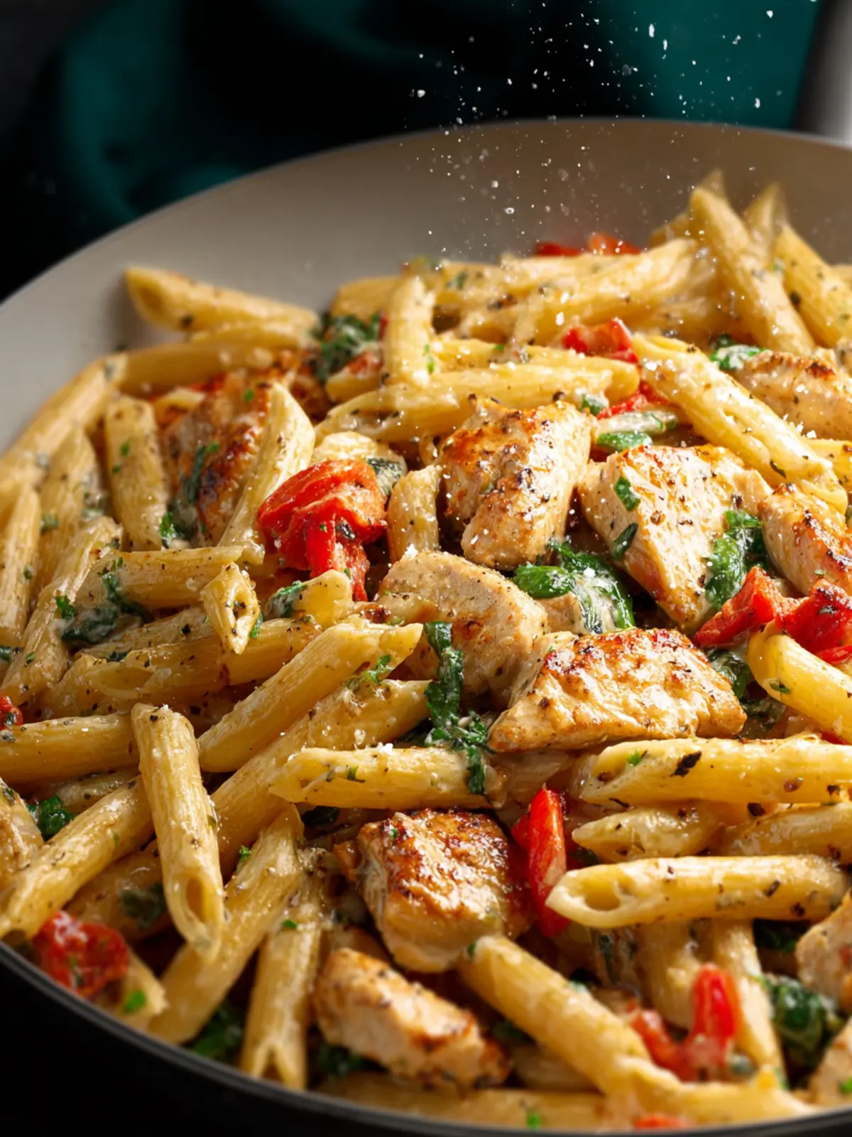Chicken Penne Pasta: Easy, Creamy Comfort in Every Bite 6 chicken penne pasta Second Image essvyi