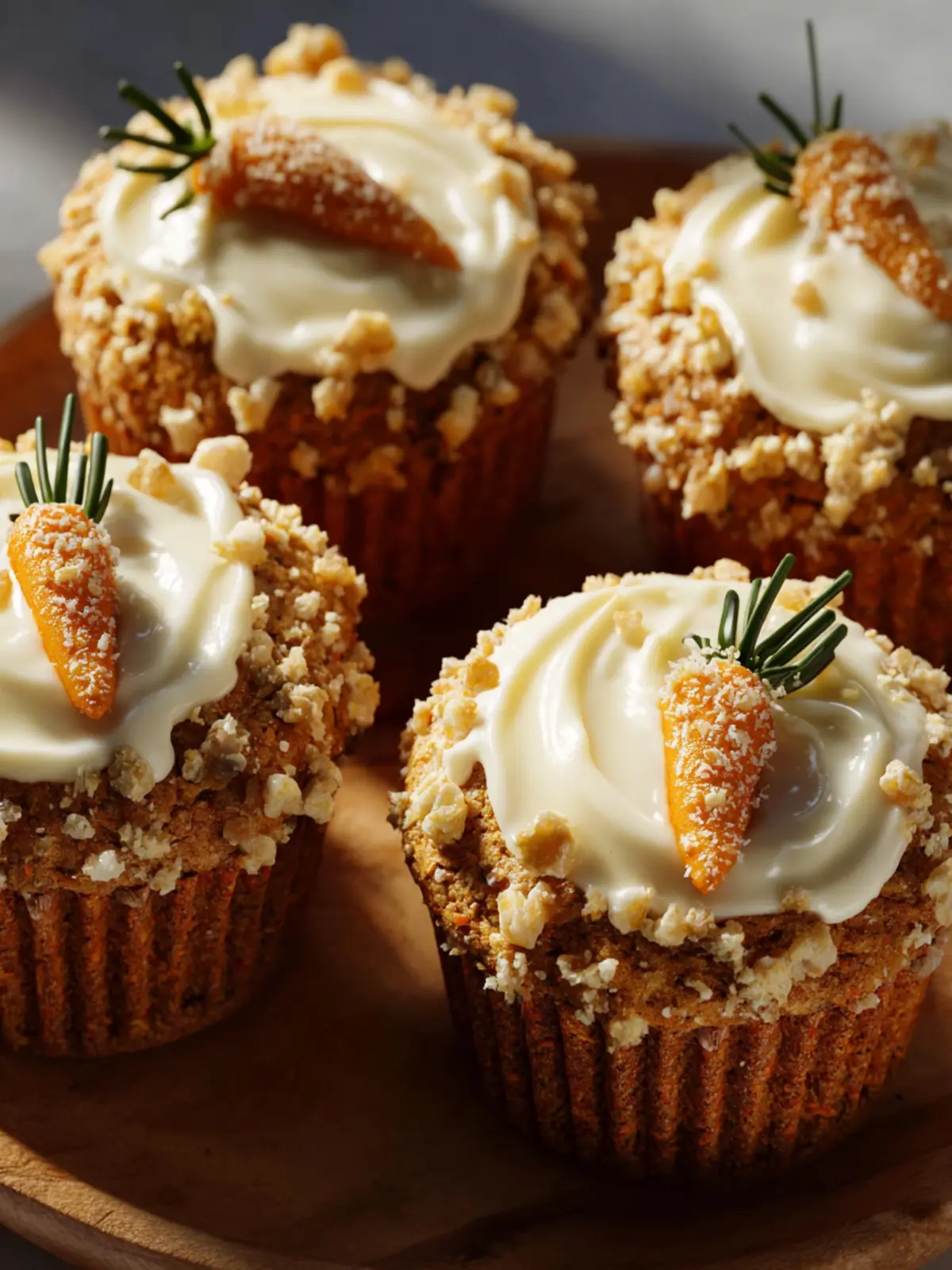 Healthy Carrot Cake Muffins That Taste Irresistibly Good 8 healthy carrot cake muffins Fourth Image qvqe3b
