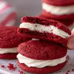 Chewy Red Velvet Sandwich Cookies: A Must-Try Recipe! 3 Chewy Red Velvet Sandwich Cookies