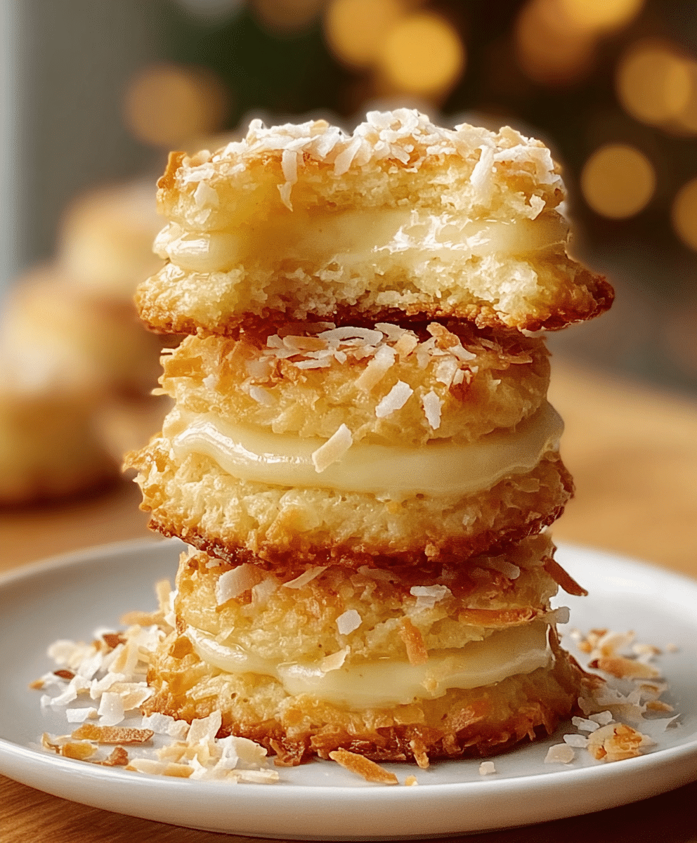 Coconut Cream Pie Cookies: Easy Recipe to Satisfy Cravings! 2 Coconut Cream Pie Cookies