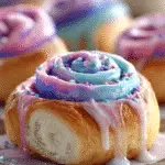Cotton Candy Swirl Cinnamon Rolls: Discover the Magic! 3 Cotton Candy Swirl Cinnamon Rolls