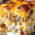 Cozy Biscuits & Gravy Breakfast Casserole Awaits You! 3 Cozy Biscuits & Gravy Breakfast Casserole