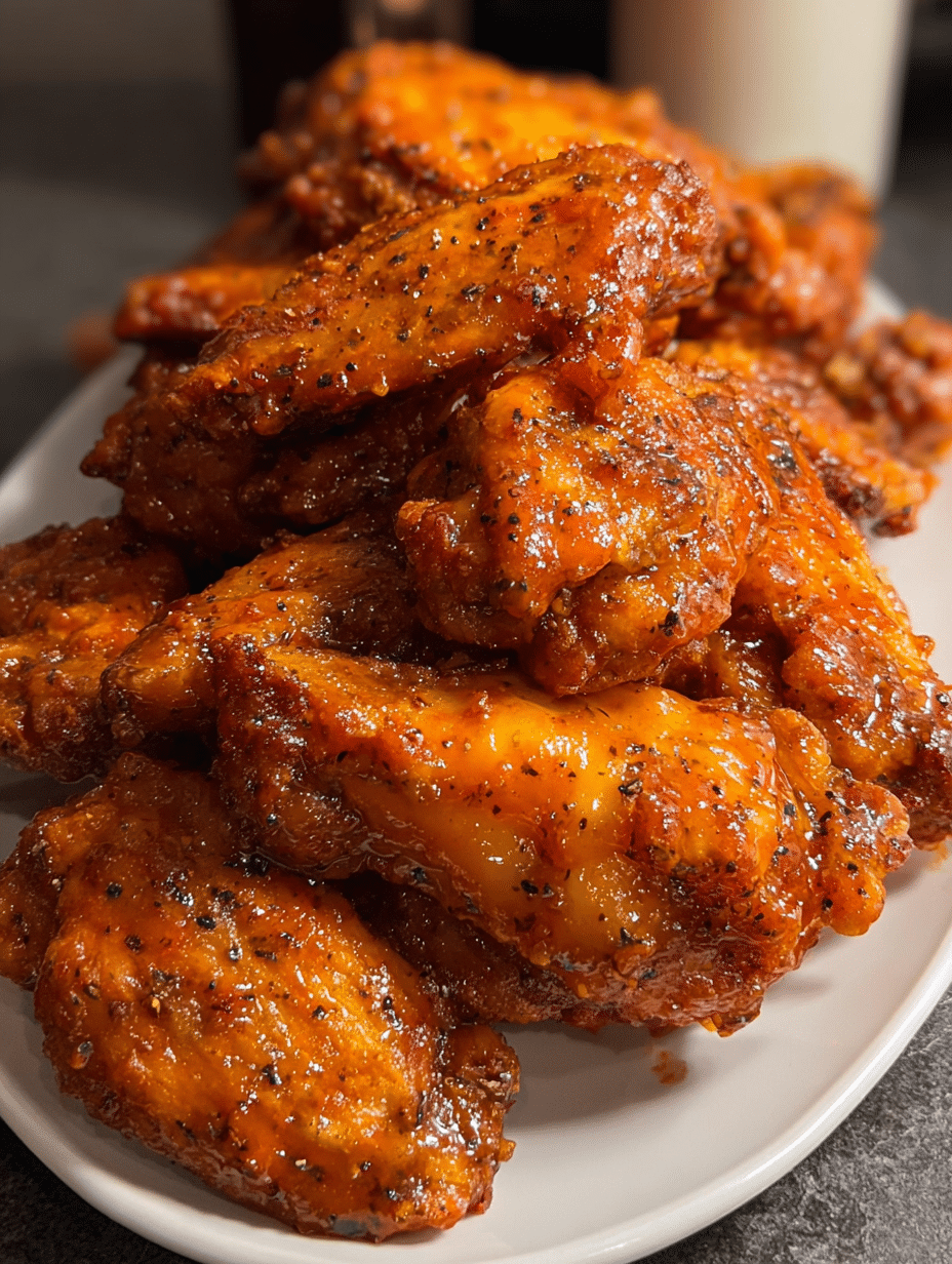 Crispy Buffalo Chicken Wings