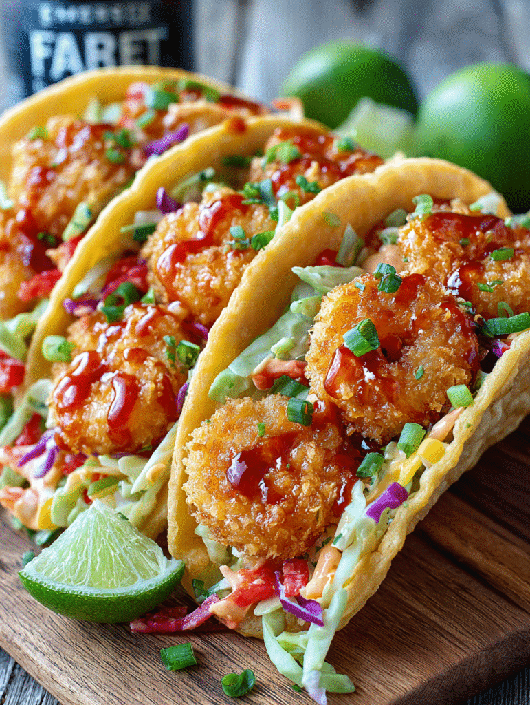 Crispy Ramen-Crusted Shrimp Tacos (Crunch Meets Spice)