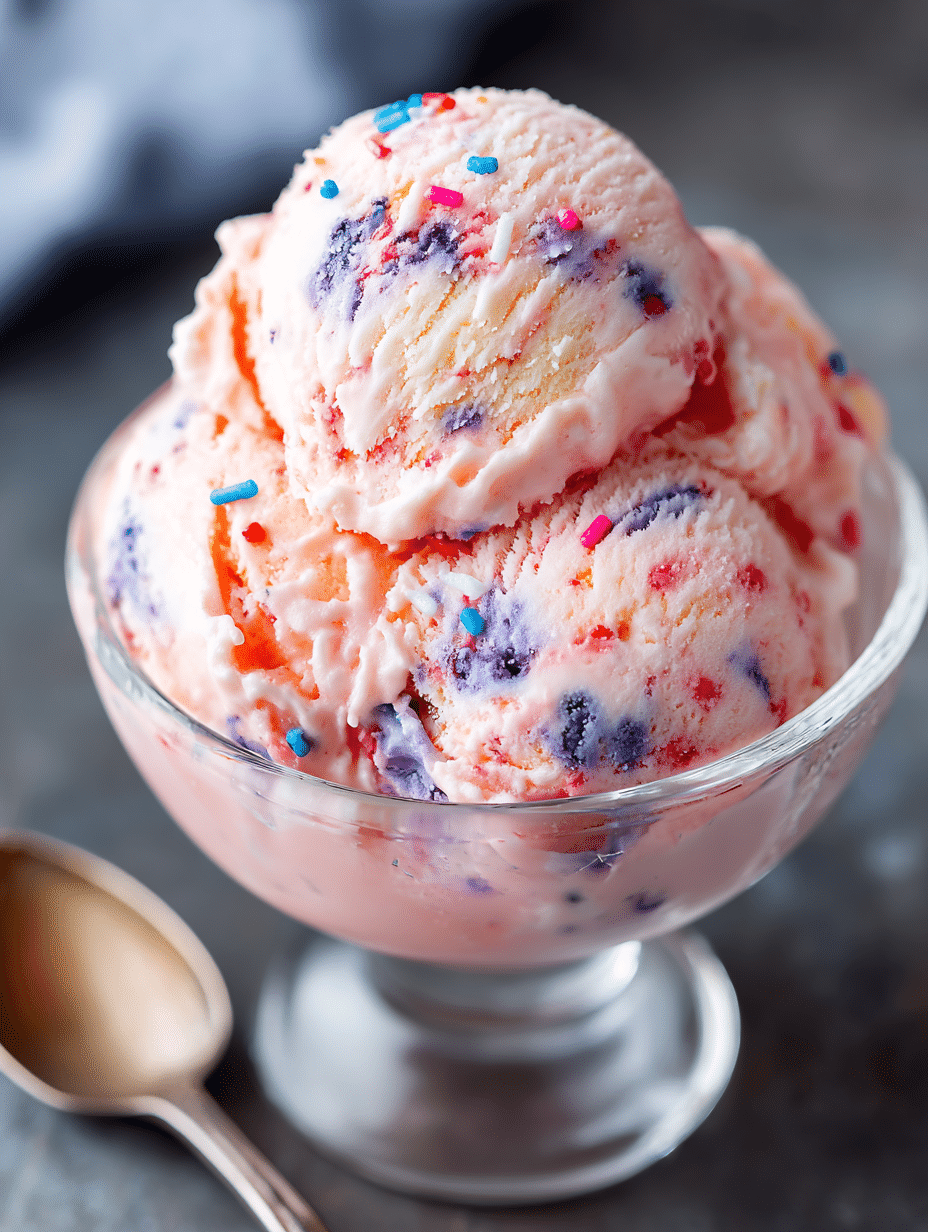 Dragonfruit Bubblegum Blast Ice Cream