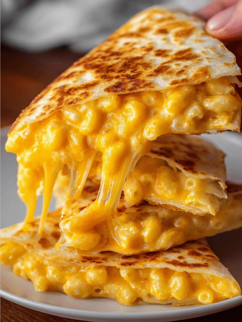 Gooey Mac & Cheese Quesadilla: A Comfort Food Delight!
