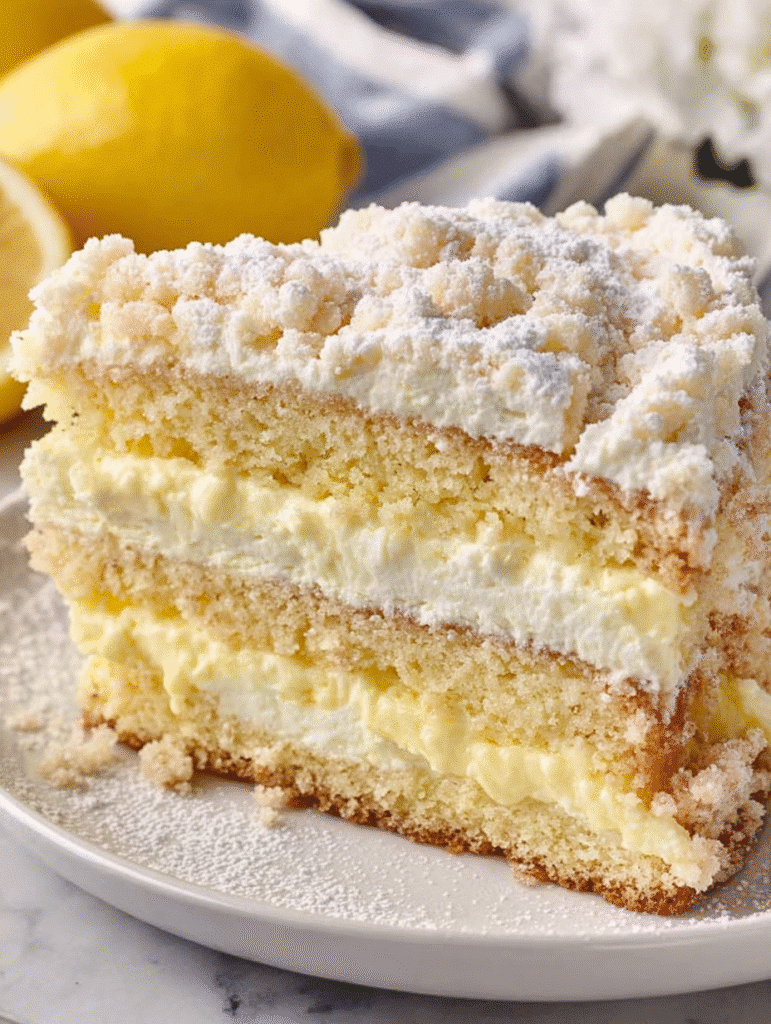 Italian Lemon Cream Cake