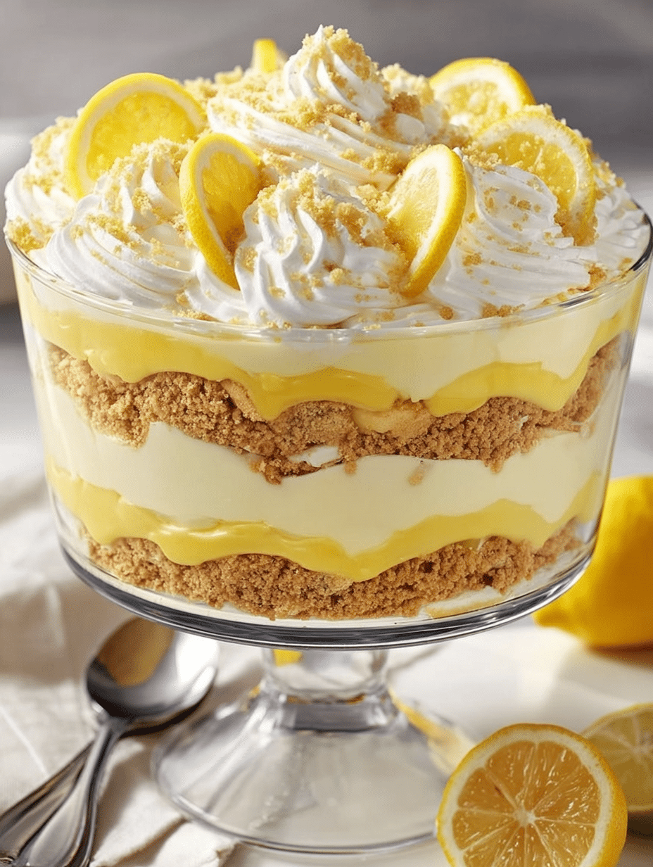 Lemon Lush Trifle