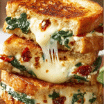 Mediterranean Grilled Cheese Sandwich: A Flavorful Twist! 3 Mediterranean Grilled Cheese Sandwich