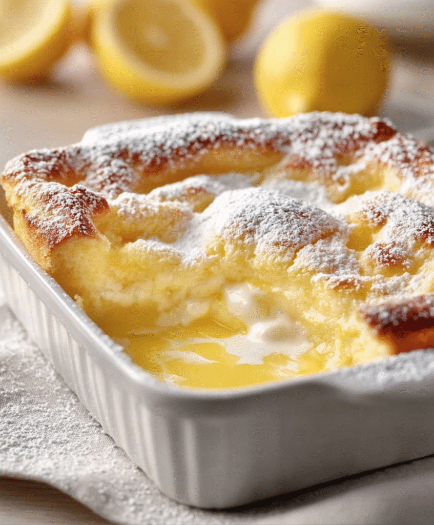 Paul Hollywood’s One-Bowl Lemon Dessert