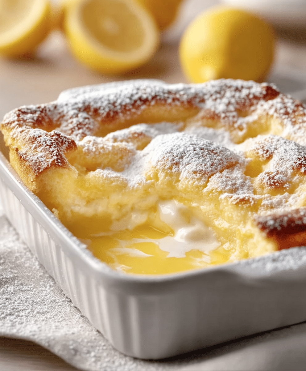 Paul Hollywood’s One-Bowl Lemon Dessert