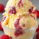 Peach Raspberry Sunset Ice Cream: Discover Fruity Swirl Bliss! 3 Peach Raspberry Sunset Ice Cream (Fruity Swirl Bliss)