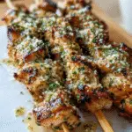 Ranch Garlic Parmesan Chicken Skewers are a must-try! 3 Ranch Garlic Parmesan Chicken Skewers