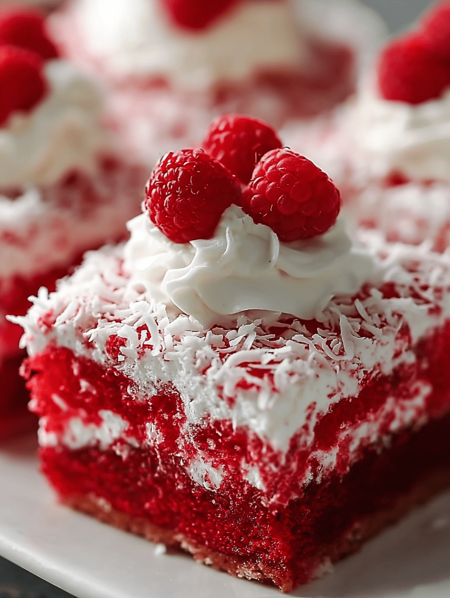 Raspberry Zinger Poke Cake: Discover the Ultimate Delight! 2 Raspberry Zinger Poke Cake