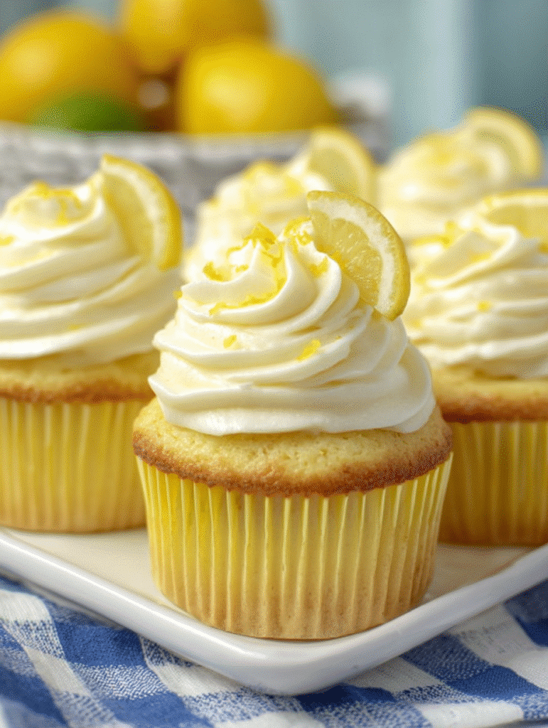 Refreshing Citrus Lemonade Cupcakes
