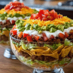 Seven-Layer Taco Salad: A Delightful Recipe to Try! 3 Seven-Layer Taco Salad