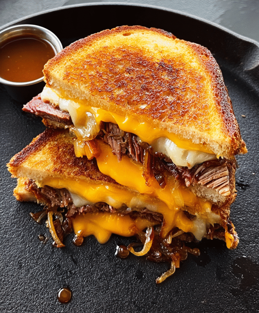 Smoked Brisket Grilled Cheese