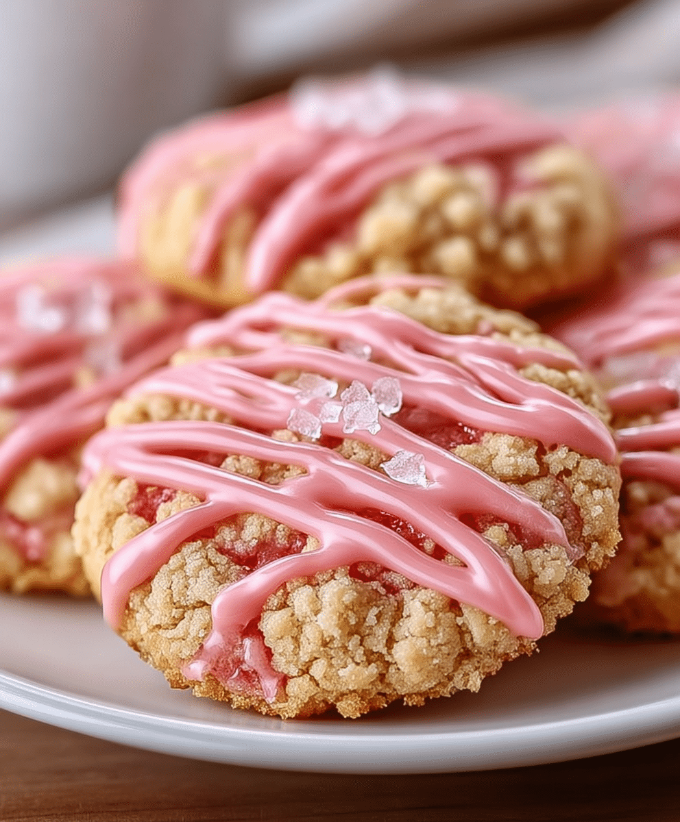 Strawberry Crunch Cookies