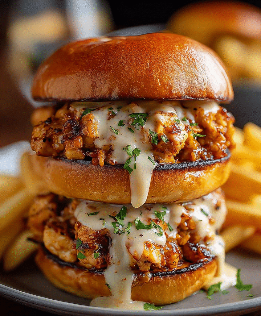 Cajun Chicken Sloppy Joes
