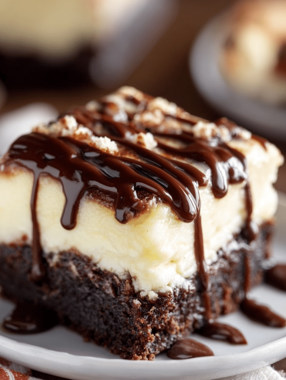 Brownie Bottom Cheesecake