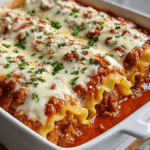 Cheesy Beef Lasagna Roll-Ups: A Delightful Twist Await! 6 Cheesy Beef Lasagna Roll-Ups