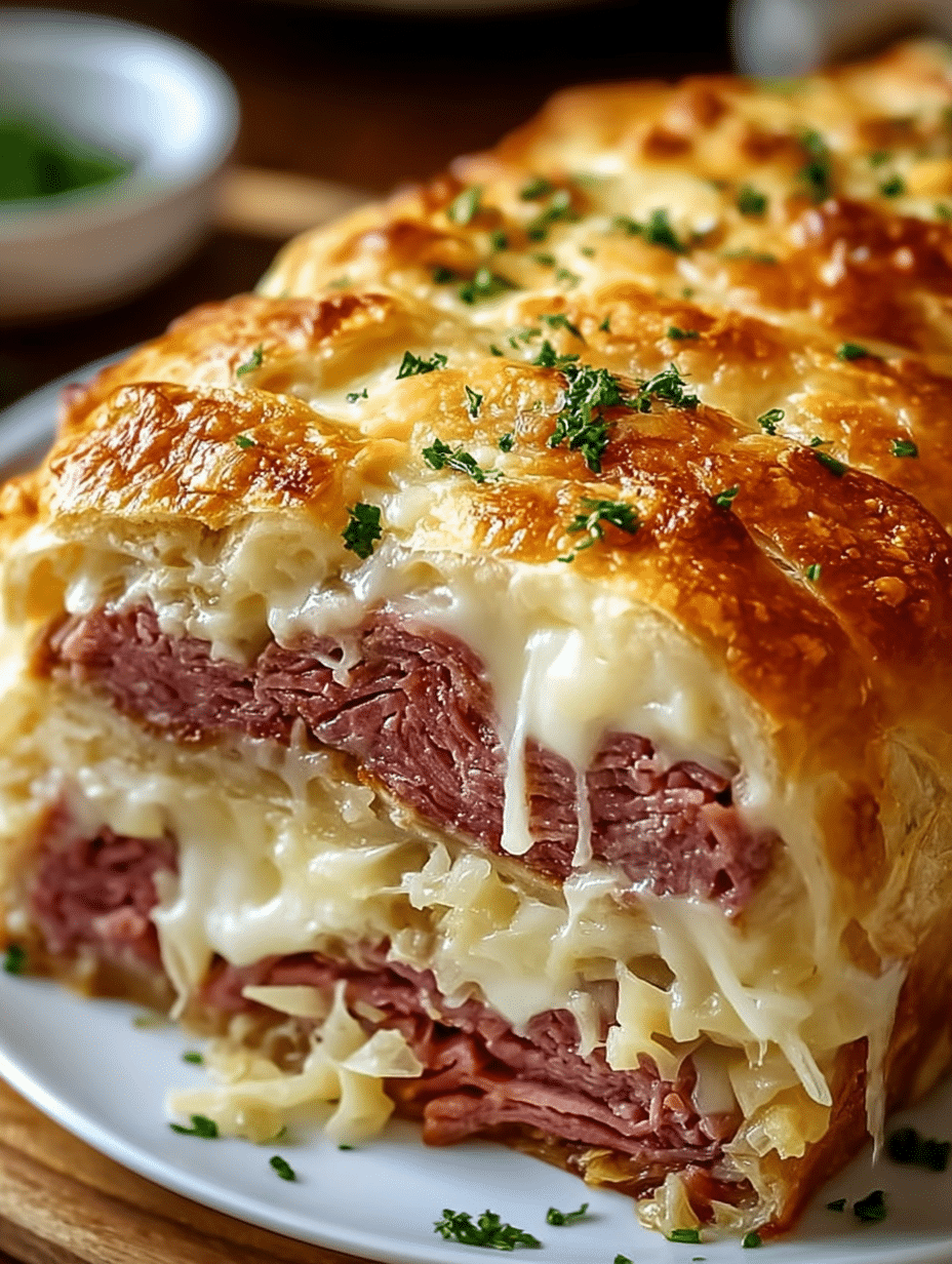Cheesy Reuben Bake Recipe: A Must-Try Comfort Dish! 4 Cheesy Reuben Bake Recipe