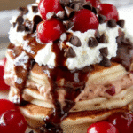 Chocolate Cherry Pancakes: Indulge in This Sweet Treat! 6 Chocolate Cherry Pancakes