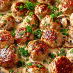 Creamy Garlic Mushroom Meatballs: A Must-Try Recipe! 6 Creamy Garlic Mushroom Meatballs
