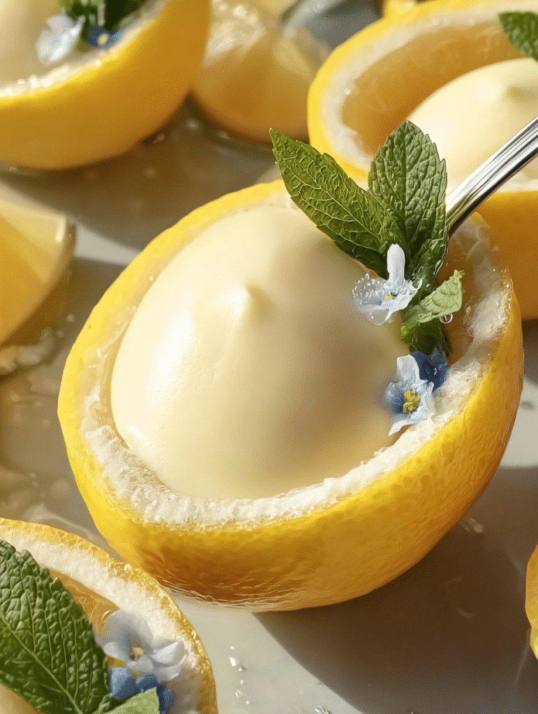 Creamy Lemon Delight Cups