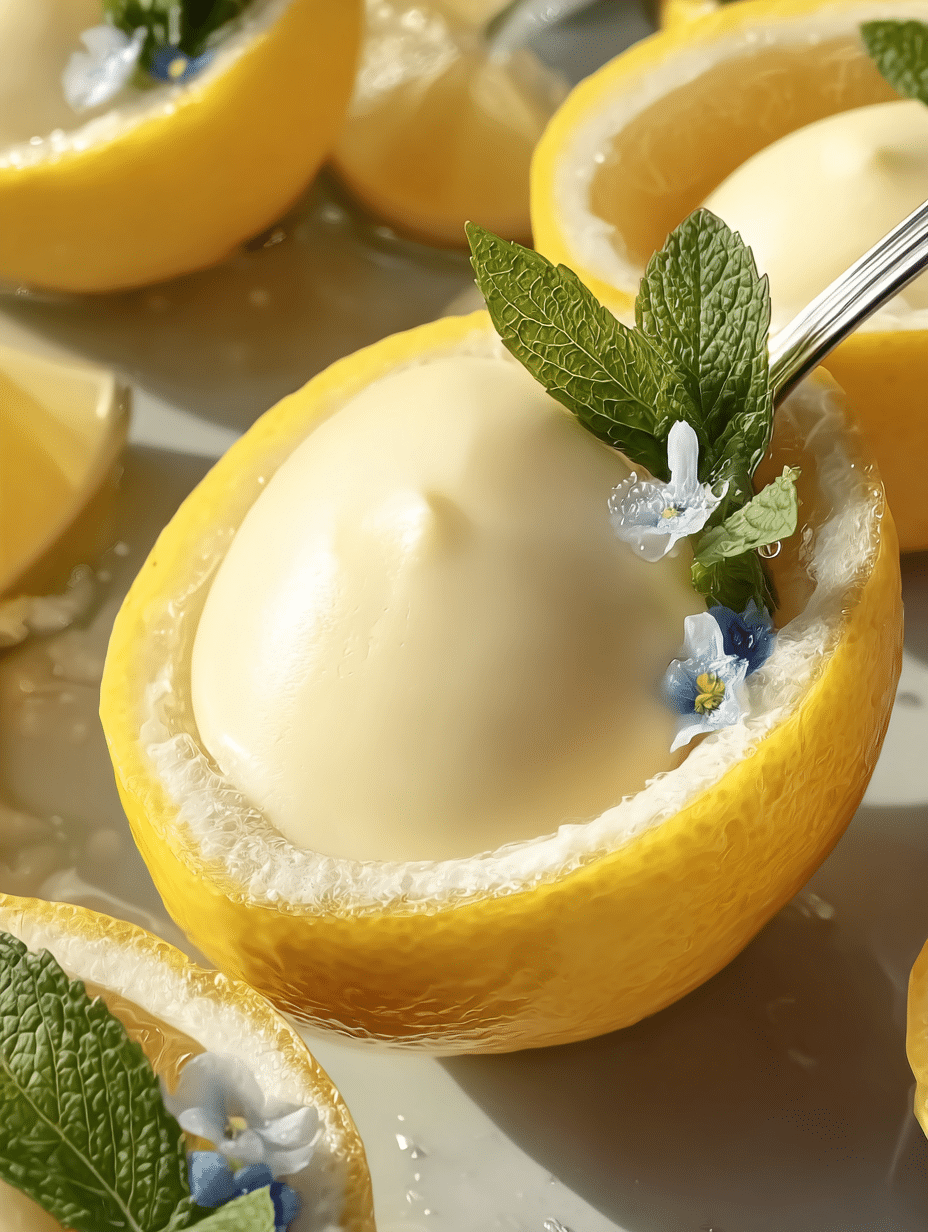 Creamy Lemon Delight Cups