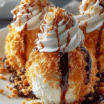 Crispy Fried Ice Cream Sundae