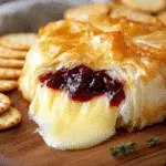 Flaky Baked Brie en Croûte with Jam: A Gourmet Delight! 3 Flaky Baked Brie en Croûte with Jam