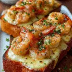 Garlic Butter Shrimp Cheese Toast: A Quick Delight! 6 Garlic Butter Shrimp Cheese Toast