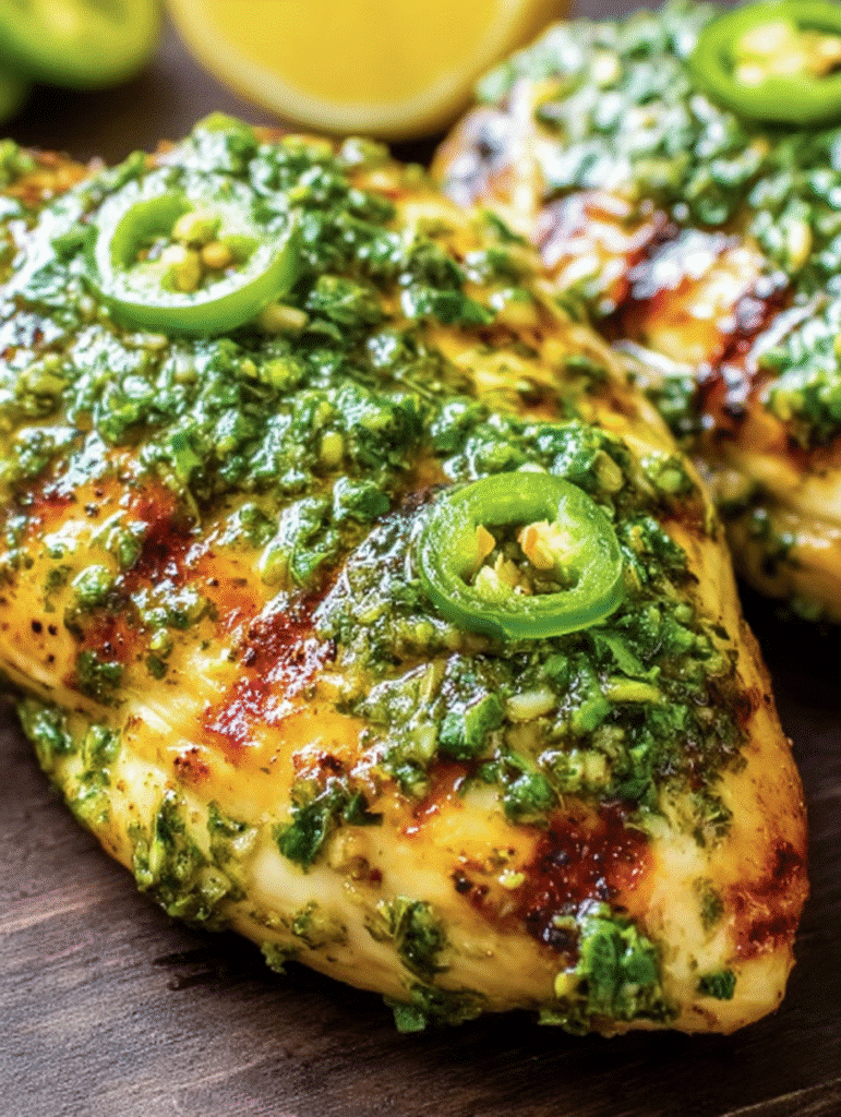 Jalapeño Cilantro Lime Chicken