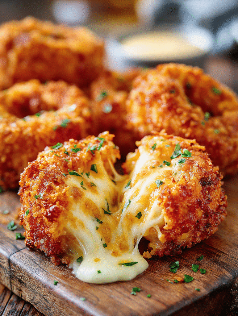 Jalapeño Popper Stuffed Onion Rings